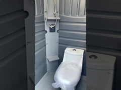 Draagbare toiletten in HDPE