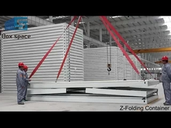 Z-Folding Container huis, 10 minuten om één eenheid te installeren, 100% prefab.