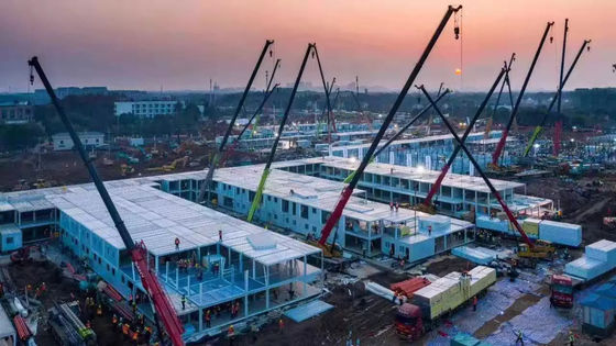 Medisch Draagbare Tijdelijke Huis, Clinic Prefab 20ft Containerhuis