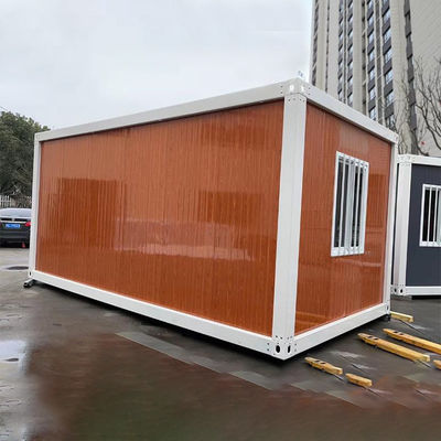Modulair draagbaar kantoorcontainer Anti-roest staal prefab modulair huis