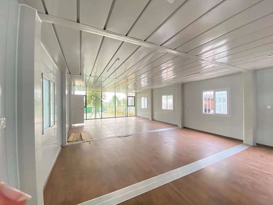 Voorgefabriceerde kleine tijdelijke containerwoningen Mobiele voorgefabriceerde woningen voor werk