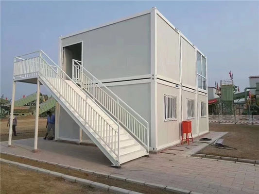 BOX SPACE Modulaire containerhuis, Modbox kantoor voor bouwplaats en mijnwerkers, 40HQ kan 17 eenheden laden