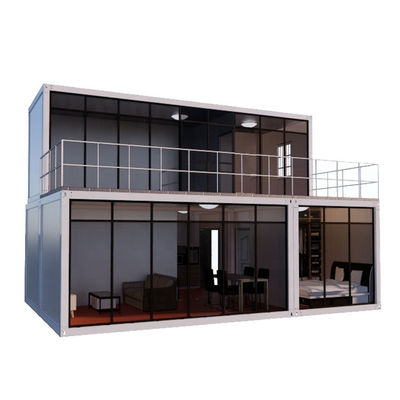 Mobiele luxe container huis, 20ft afneembare prefab container huis
