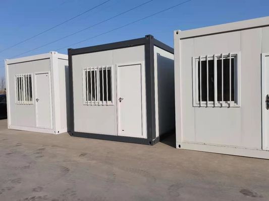 Werknemer Slaapkamer Flat Pack Container Huis Kantoorkabine ISO9001