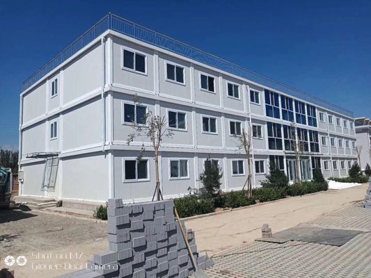 Meerdere verdiepingen afneembare containerhuizen, 20ft prefab cabine container huis