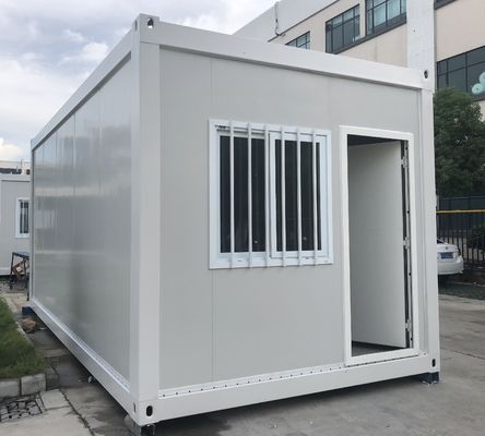 BOX SPACE China Mobiele Draagbare Flat Pack Container Huis Modulair Kantoor Prefab House Container Te koop
