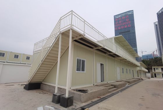 Gegalvaniseerd staal geprefabriceerd containerhuis mobiele prefab cabine ISO9001