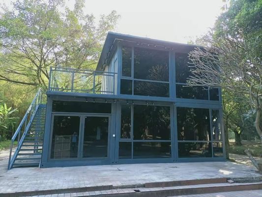 Draagbaar flat-pack container huis met keuken en badkamer