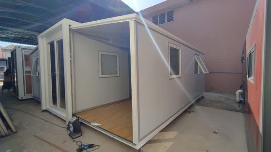 Steel Mobile Expandable Prefab Huis 4 slaapkamers Kleine modulaire huizen