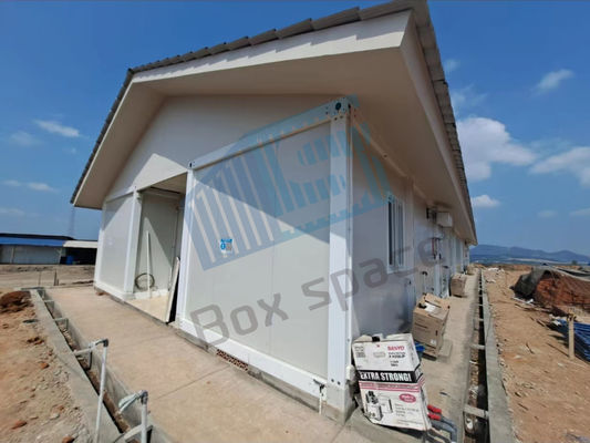 Draagbare verplaatsbare tijdelijke containerwoningen Afneembare woning voor kantoor