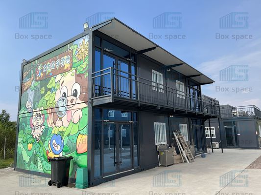 Mobiele prefab modulaire containerhuizen afneembare kleine huizen met CE
