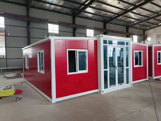 Prefabriceerde uitvouwbare 2 slaapkamer Containerhuis Luxe modulair huis Nieuw-Zeeland Uitbreidbare moderne opvouwbare huizen