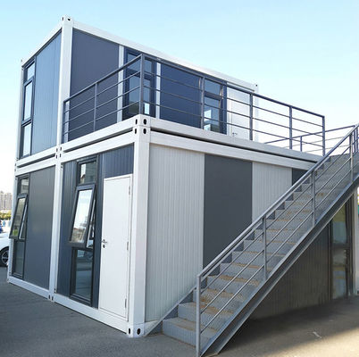 Resort Prefab House Jamaica Prefab Light Steel Villas Prefab Container Huis Flat Pack Container