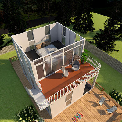 Flexibel afneembare containerhuis