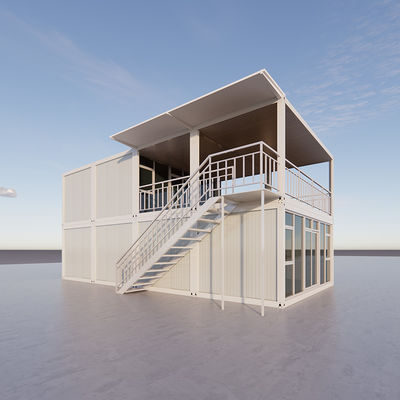 Beach Flat Pack Container House Aardbevingsbestendige Roestvriendelijke