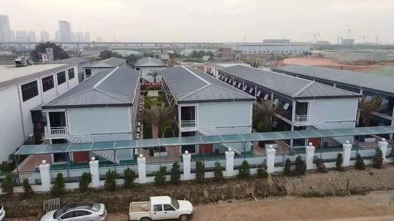 Indonesische stijl Snel monteren en verwijderen Prefab huis voor slaapkamer gebruik