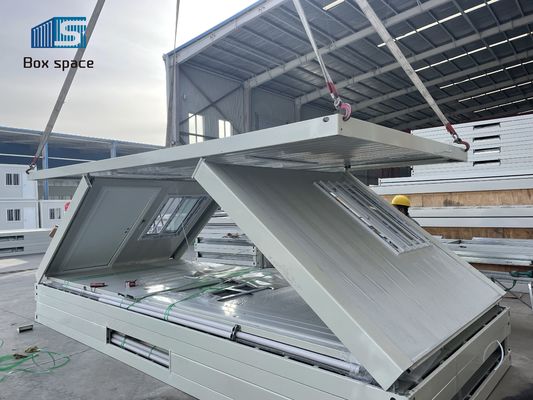 Kleine huis z opvouwbare container huis modulaire prefab kantoor slaapzaal vouwcontainer huis