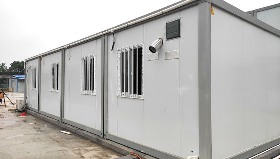 Warm te koop Moderne luxe tuin kantoor mobiele container huizen orkaanbestendige 40ft prefab huizen