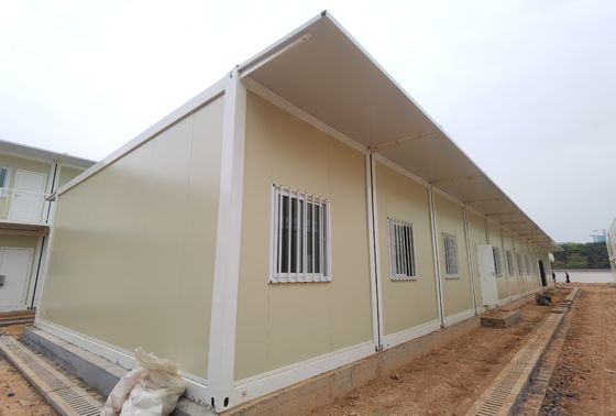 Modulair 20ft Container Huis Prefabrikasi Kantor Kantor Pre-Built Container Slaapkamer