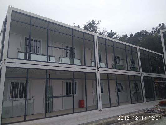 BOX SPACE Mineraal Camp Container Slaapkamer Luxe Prefab Tiny 20 40 FT Modulaire Container Huis Draagbare Site Office