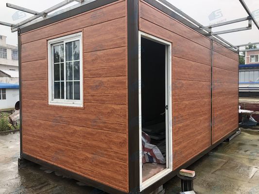 BOX SPACE 2024 modulaire draagbare woningen, houten tuinhuis, stalen geprefabriceerde huizen met buitenbekleding