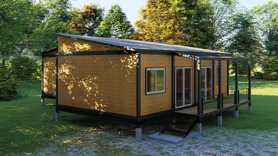 Kosteneffectief Makkelijk te monteren Afneembare staalstructuur Villa's Prefab Containerhuizen Prefab Containerhuis