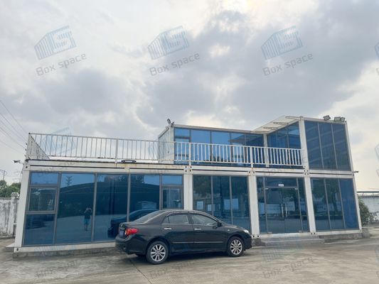 Voorgefabriceerde kast Roemenië Casa Prefabricada De 2 Cuarto 3 slaapkamer Voorgefabriceerde flat pack container huis met zonne-energie