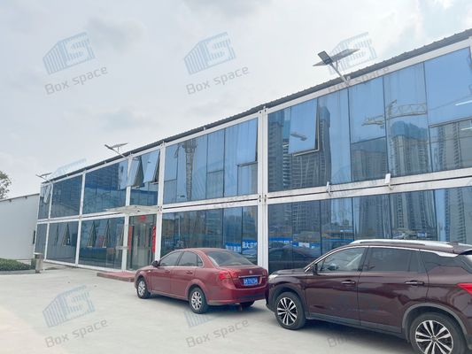 Box Space Shipping Container Home 40ft Aanpasbaar Amerikaans Prefab Huis Polen Container Huizen Te Verkopen