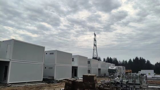 50/75mm Rockwool Sandwich Panel Wanden Trailer Containerhuis