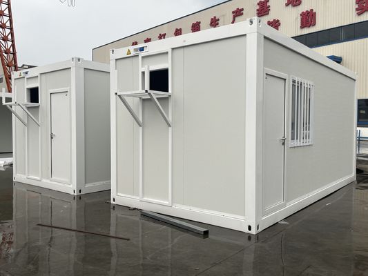 Groothandel Goedkoop Prefabricated House Container Flat Pack 20 Foot Flat Pack Container Huis Voor Verhuur Resorts