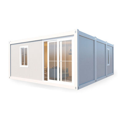 BOX SPACE 20ft 40ft Goed uitgerust Klaar voorgefabriceerde containers Afneembare containers Office Kit Huis met 2 slaapkamers