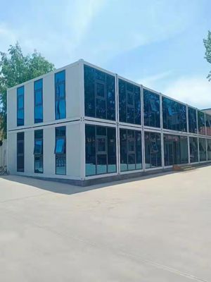 5 slaapkamers Containerhuis op maat Containerhuizen met zonnepanelen voor persoonlijk huis