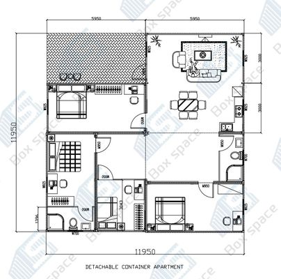 Voorgefabriceerd Huis Voorgefabriceerd 40ft Groothandel Voorgefabriceerd Mobiele Kleine Modulaire Huizen Container Huizen Buitenkantoor Pod