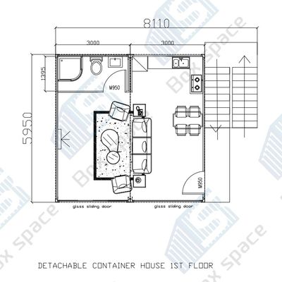 Prefab Huizen Stylus Concurrerende prijs Opvouwbaar Prefab Kleine Huis Schuuropslag Buitenhuis Prefab