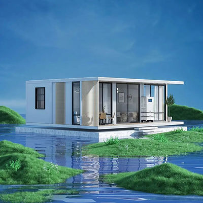 Prefab Tiny House Mobile Home Log Cabin Living Container Huis Industrie Container Huis Uitbreiding