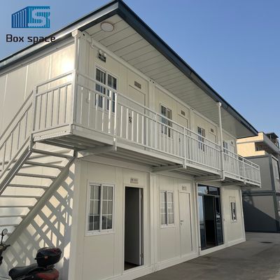 Boxspace Waterdicht Klein Huisje Met Keuken En Badkamer Prefab Container Huis Indonesië Prefab Huizen Met Slopend Dak