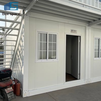20ft Containerhuis Urban Tiny Home Oplossingen Compacte modulaire hutten Stalen prefab huisvesting