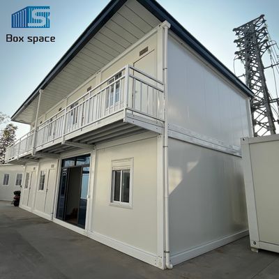 Energiezuinige modulaire woningen Aanpasbare woningen Moderne duurzame woningen Voor bouwplaats Werknemer slaapkamer En kantoor op de bouwplaats